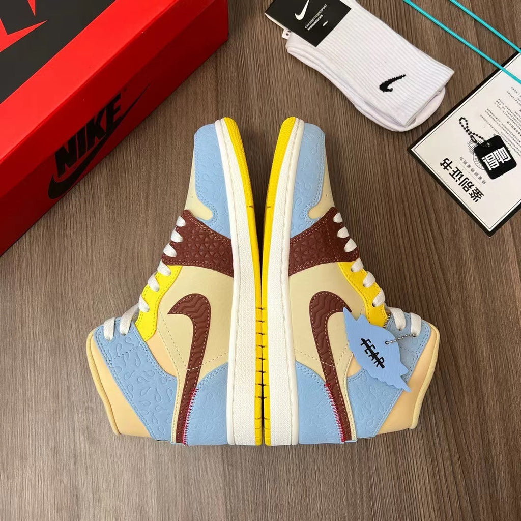 AJ1 Retro Mid SE x Maison Chateau Rouge 'Fearless'