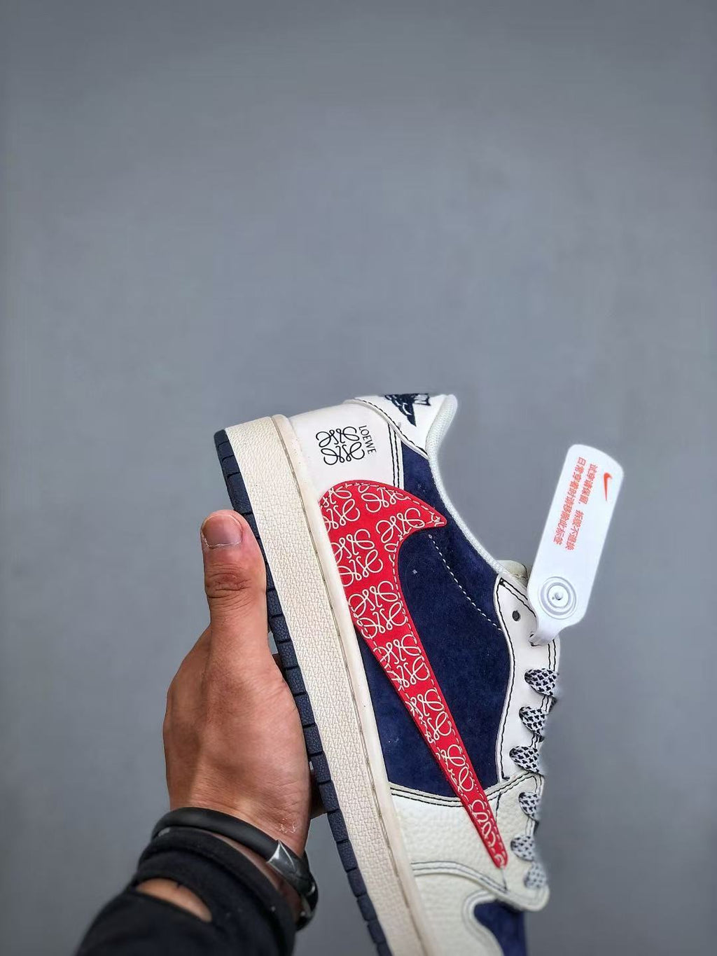 AJ1 Low Travis Scott x Loewe Monogram Customs