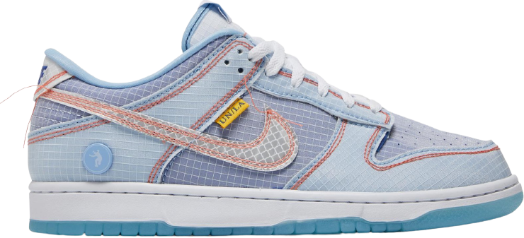 Dunk Low x Union LA Passport Pack - Psychic Blue