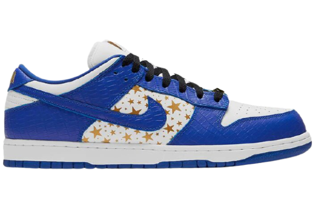 SB Dunk X Supreme Stars Hyper Royal (2021)