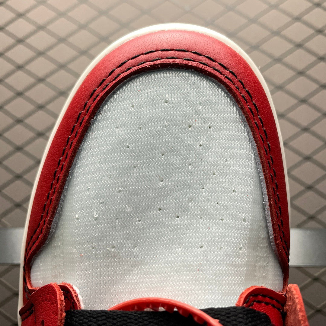 AJ1 X OW Chicago Red