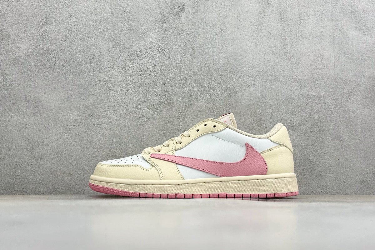 AJ1 Low Travis Scott Shy Pink